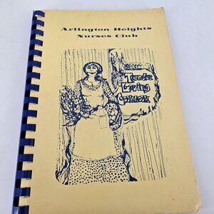 Vint 1980s Recipe Cookbook Nurse Club Arlington Heights Illinois Fundraiser Type